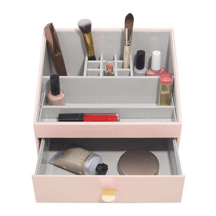 Stackers Blush Pink Makeup Organiser