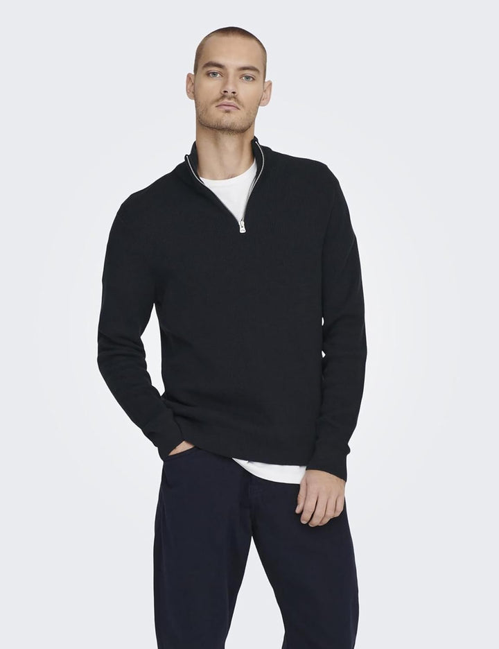 Only & Sons Male Strickpullover ONSPHIL Pullover XS Dark Navy, XS Dark Navy