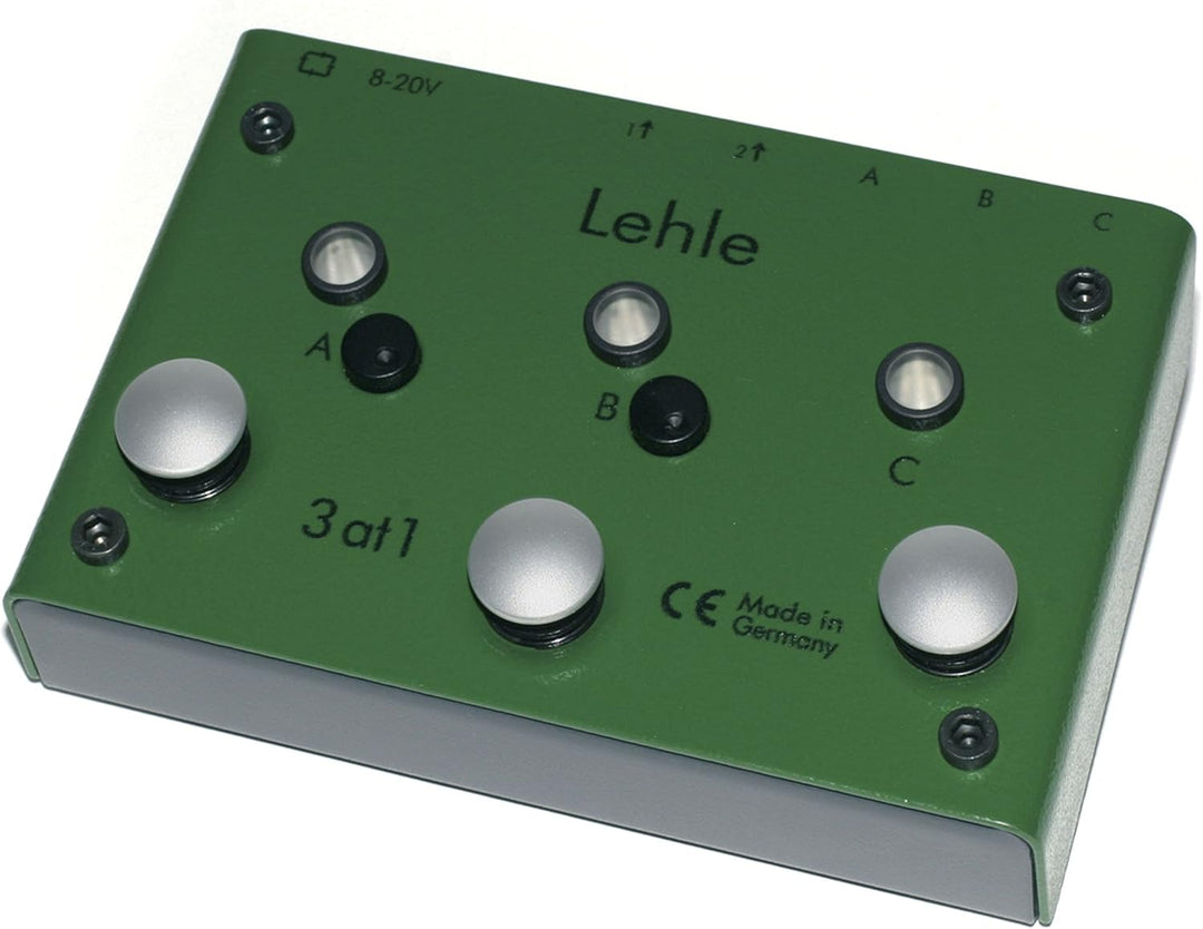 Lehle Switcher für drei Instrumente, Verstärker oder Tuner
