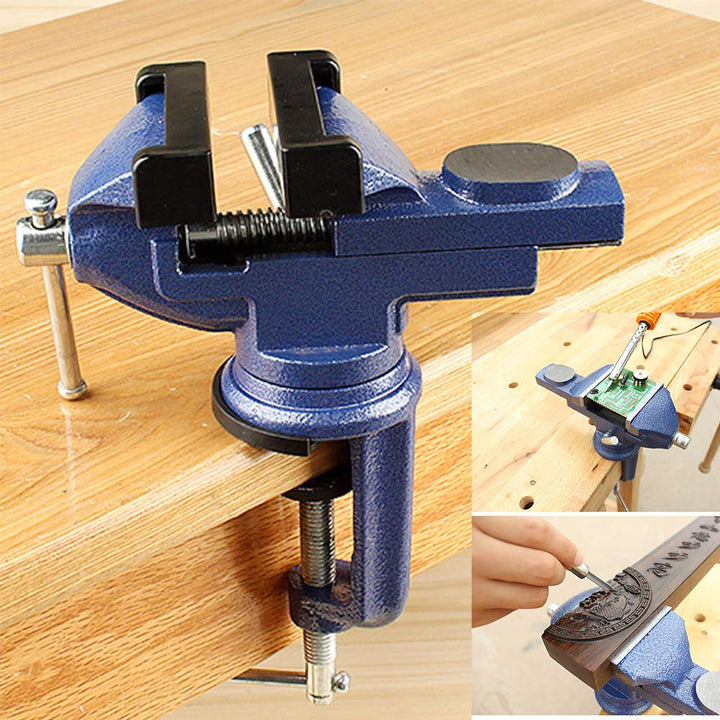 MYTEC Schraubstock zum Anklemmen, 6,4 cm 6,3 cm, 6,3 cm