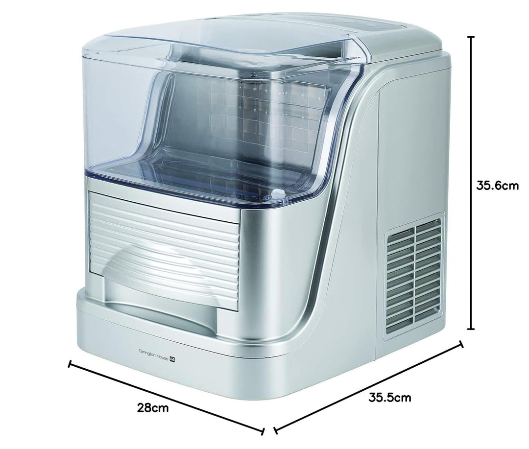 Tarrington House Eiswürfelmaschine IM1518, 28 x 35,5 x 35,6 cm, 150W, 15kg/24h
