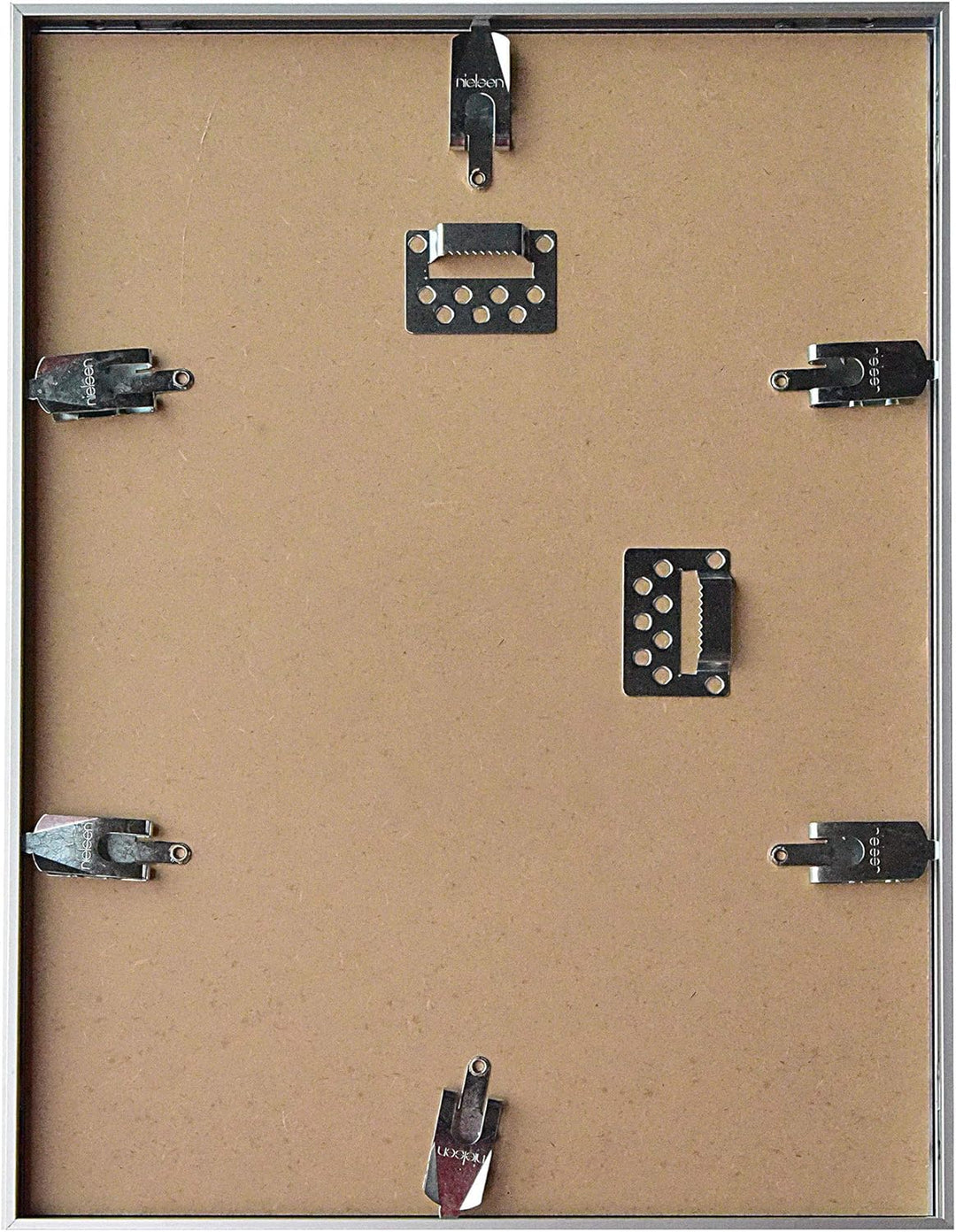 nielsen Aluminium Bilderrahmen Pixel, 50x60 cm, Silber Matt Silber Matt 50 x 60 cm, Silber Matt 50 x