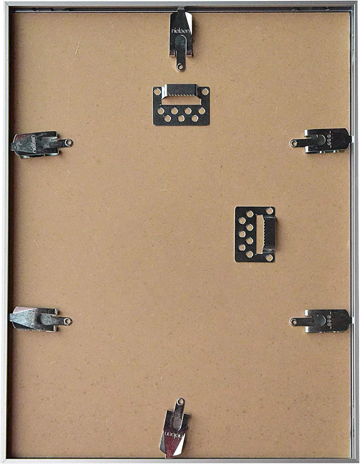 nielsen Aluminium Bilderrahmen Pixel, 50x60 cm, Silber Matt Silber Matt 50 x 60 cm, Silber Matt 50 x