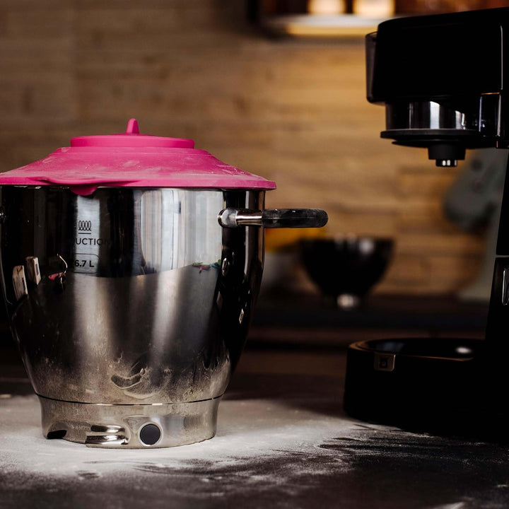 Silikon Profi-Frischhaltedeckel "Überzieher" kompatibel mit Kenwood Cooking Chef XL Connect, spülmas