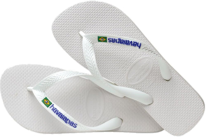 Havaianas - Brasil Logo, Iconic, Comfortable and Durable Flip-Flops, Straps with Brazilian Flag and