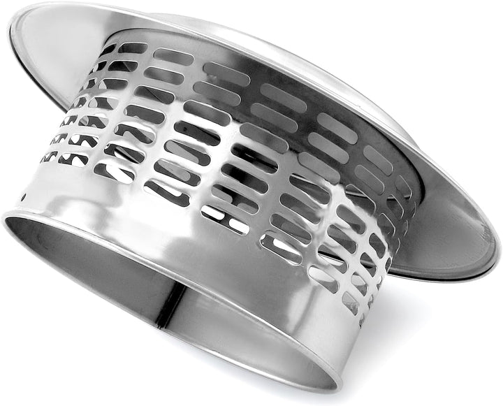QWORK® 160 MM Regenhaube aus Edelstahl 304, Kaminhaube, Runder Regenhut, Schornsteinabdeckung Ø160,
