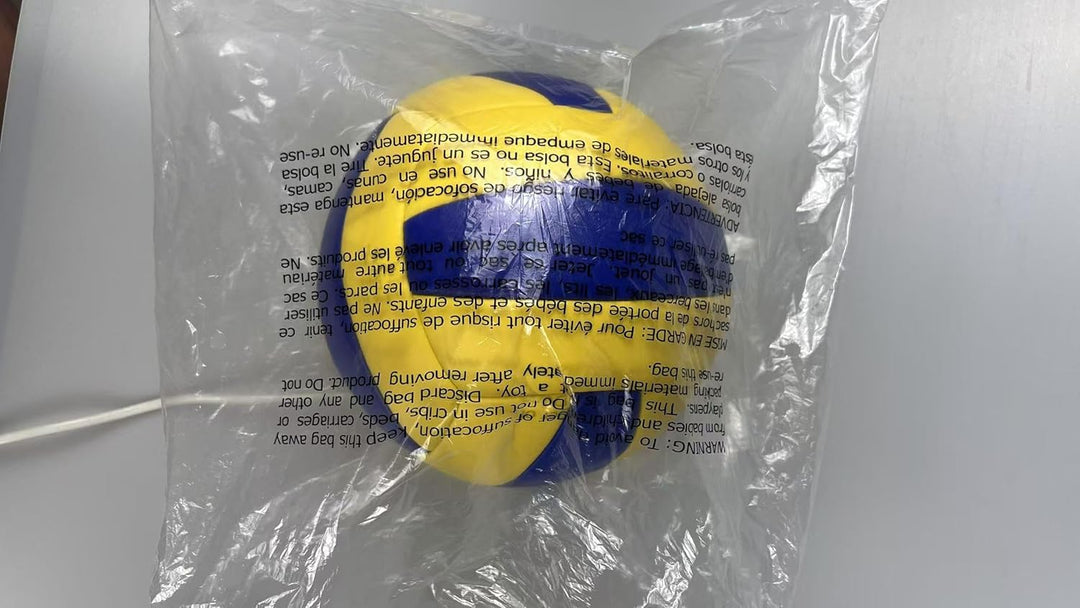 Lemondo Volleyball PU Weich Beachvolleyball Soft Wasserfest mit Pumpe Indoor Outdoor Wasserball Ball