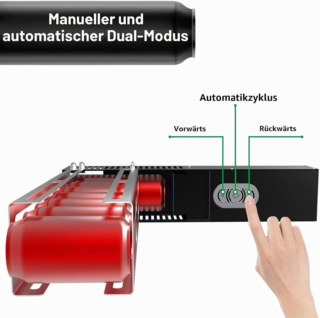 Elektrischer Dosenbrecher, Automatisches Recycling Von 6 oz bis 18 oz Aluminium-Metalldosen, Automat