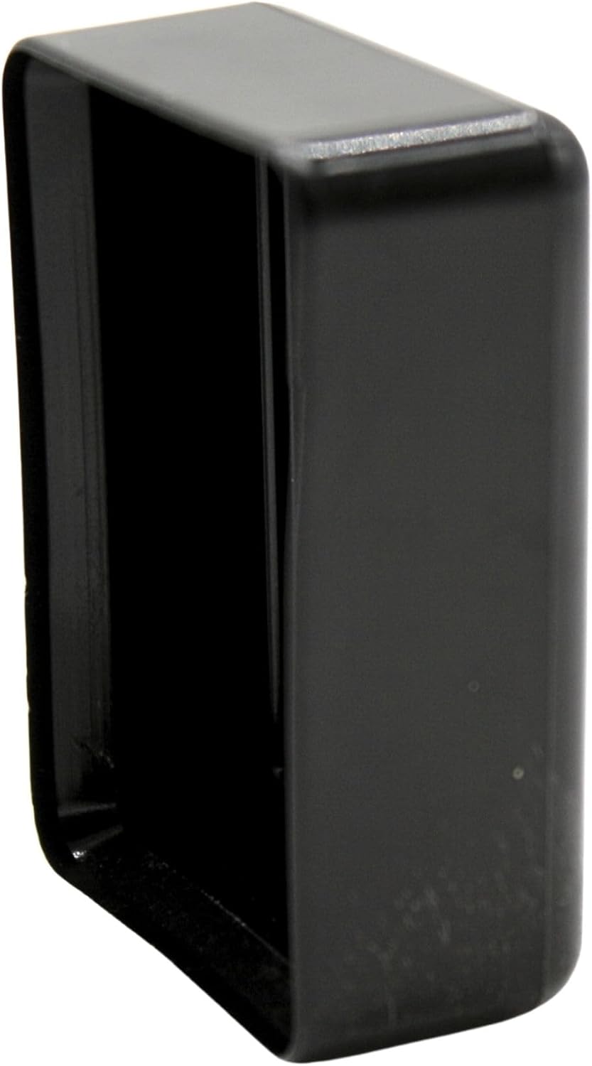 DOJA Barcelona Zaunpfosten Kappen Für Effektiven Schutz - Pack 12-80x60: Schwarz - Pfostenkappen Mit