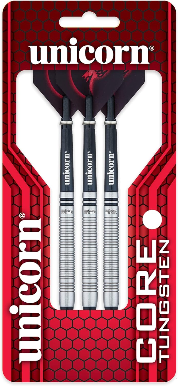 Unicorn Dart-Set mit weicher Spitze, Wolfram-Barrels | 17 g, 18 g, 19 g oder 20 g Stil 2 20 g, Stil