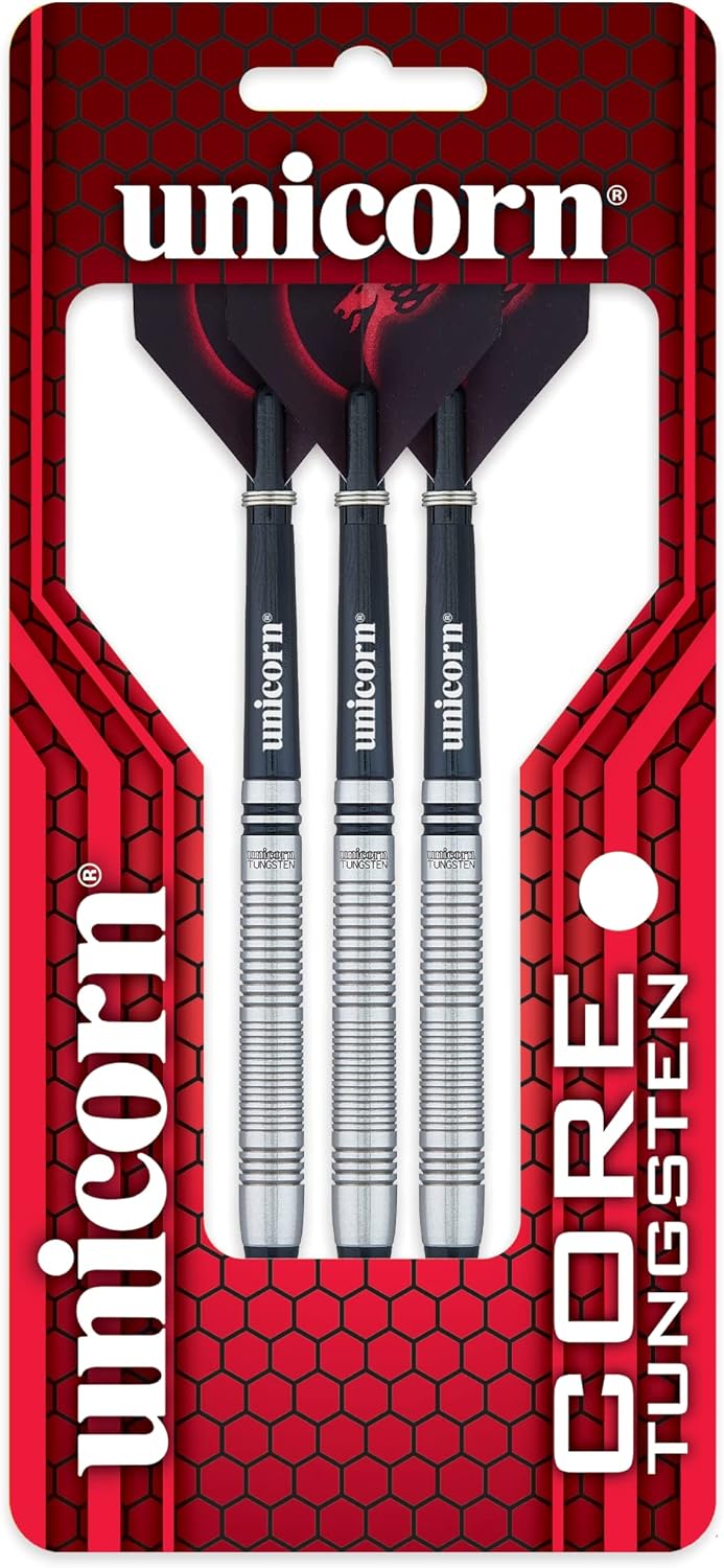 Unicorn Dart-Set mit weicher Spitze, Wolfram-Barrels | 17 g, 18 g, 19 g oder 20 g Stil 2 18 g, Stil