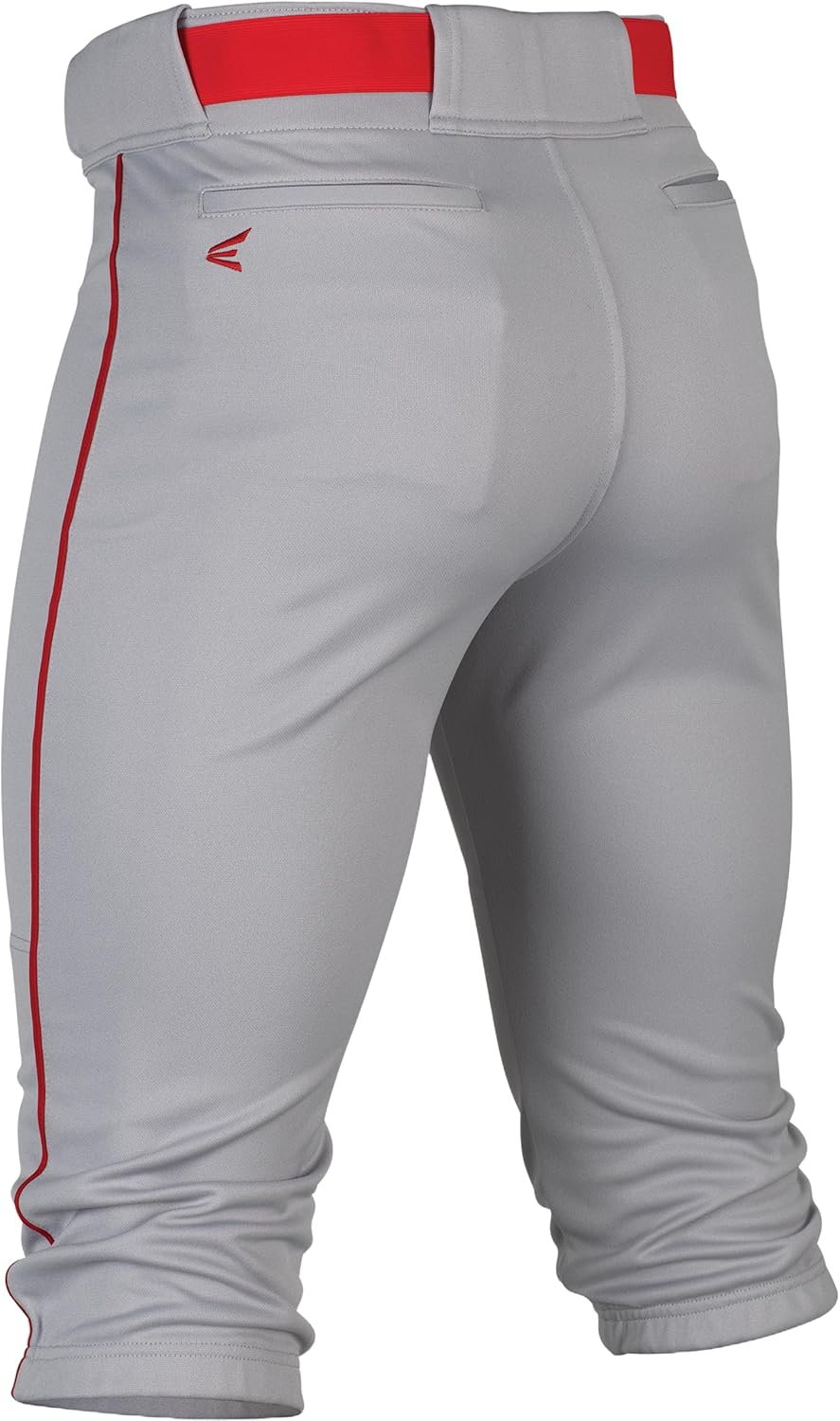 Easton Jungen Rival+ Baseball-Hose Grau / Rot M, Grau / Rot M