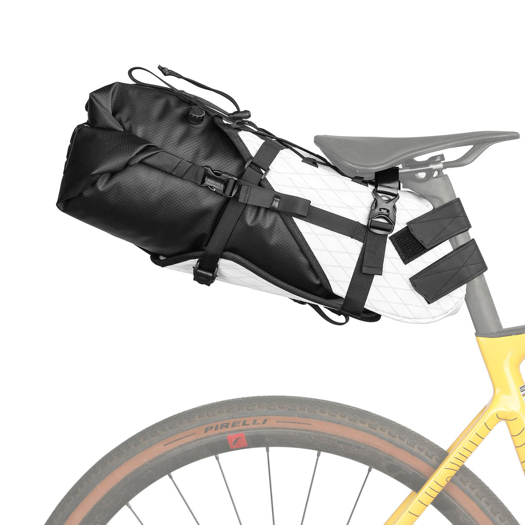 Rhinowalk Fahrrad Satteltasche Wasserdicht 14L Fahrradtasche Sitztasche Aufbewahrungstasche für Outd