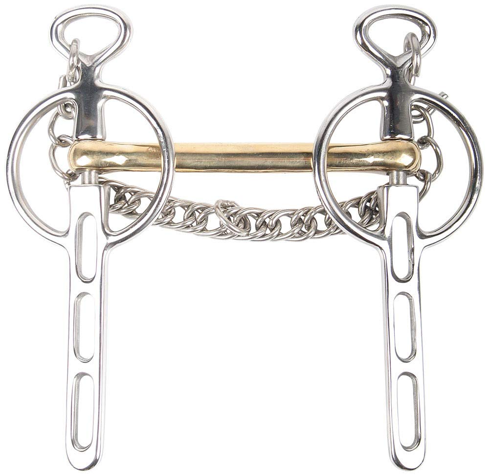 Harry´s Horse Liverpoolkandare 3 Schlüssellöcher 14mm Gold Messing, Grösse:12.5, M
