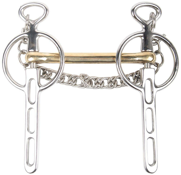 Harry´s Horse Liverpoolkandare 3 Schlüssellöcher 14mm Gold Messing, Grösse:12.5, M