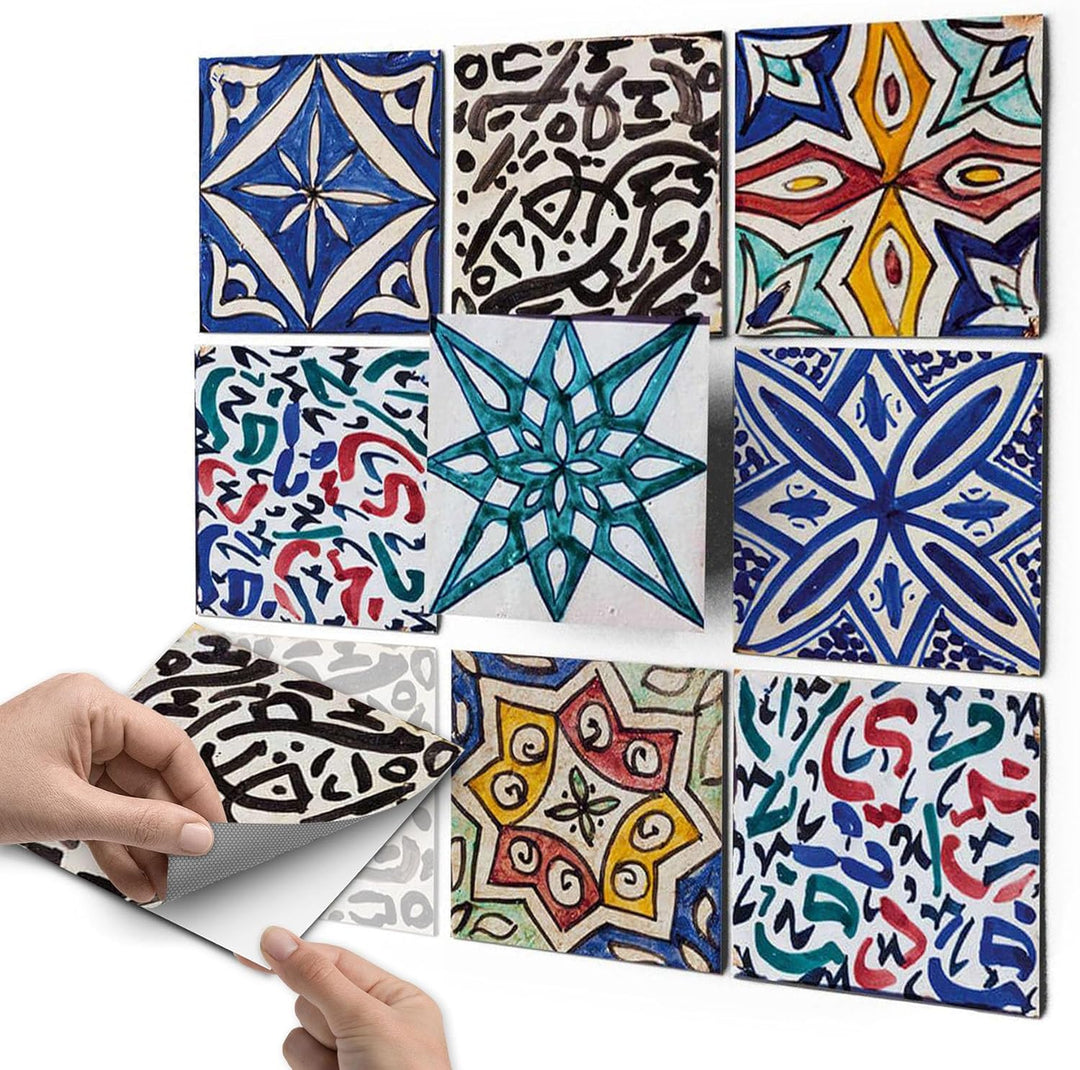 Fliesensticker Deko Fliesen - CREATISTO Fliesenfolie I Aufkleber Folie Sticker Klenefolie Fliesen Kü