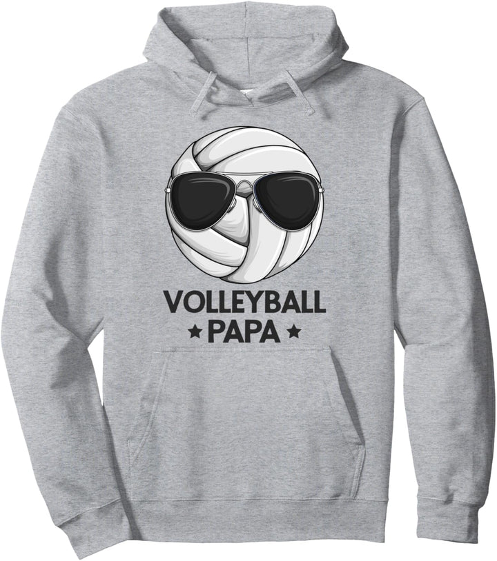 Volleyball Papa Volleyballer Männer Pullover Hoodie
