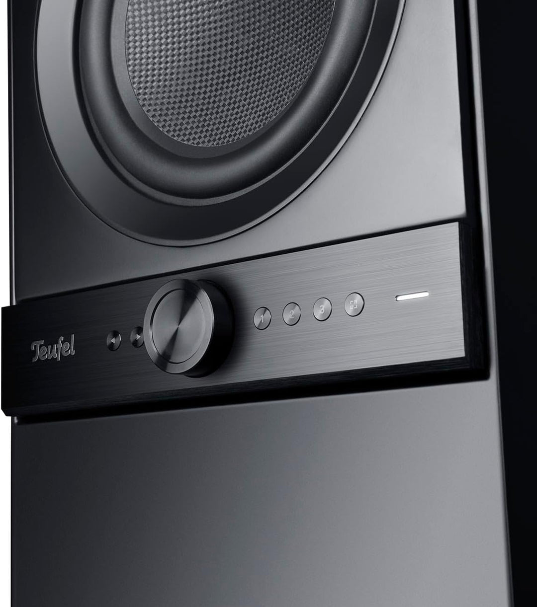 Teufel Stereo L Streaming Standlautsprecher - Musikstreaming über WLAN und Bluetooth, Multiroom, LAN