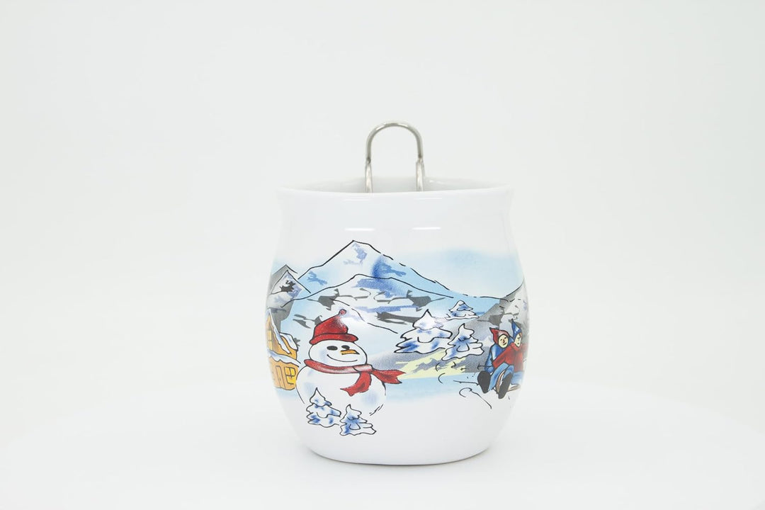 Feuerzangentasse 6er im Karton, Weiss/Winter - für Feuerzangenbowle Weiss / Winter