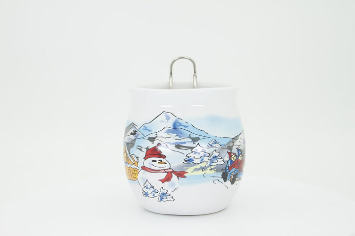 Feuerzangentasse 6er im Karton, Weiss/Winter - für Feuerzangenbowle Weiss / Winter