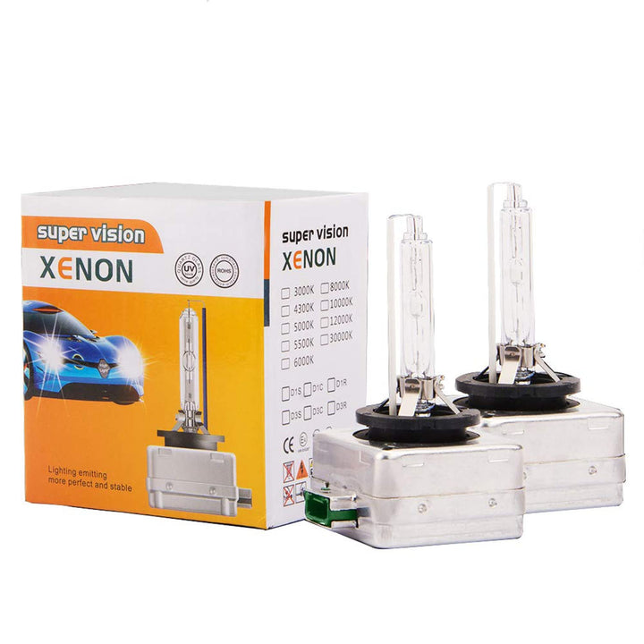 Ricoy 12V D3S Hid Xenon Brenner Scheinwerferlampe-4300K 35W Ersatzlicht 2 Stück