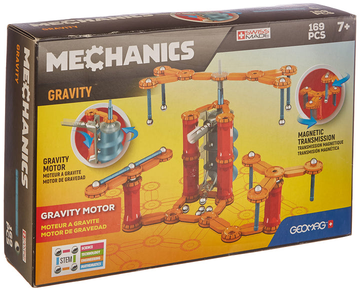 Geomag 00773 Gravity Konstruktionsspielzeug, Mehrfarbig 169 Stück, 169 Stück