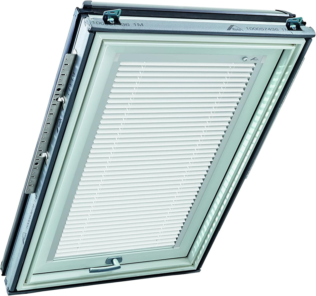 Original Roto Jalousette ZJA für Roto Dachfenster Führungsschiene Silber Aluminium Stufenlos verstel