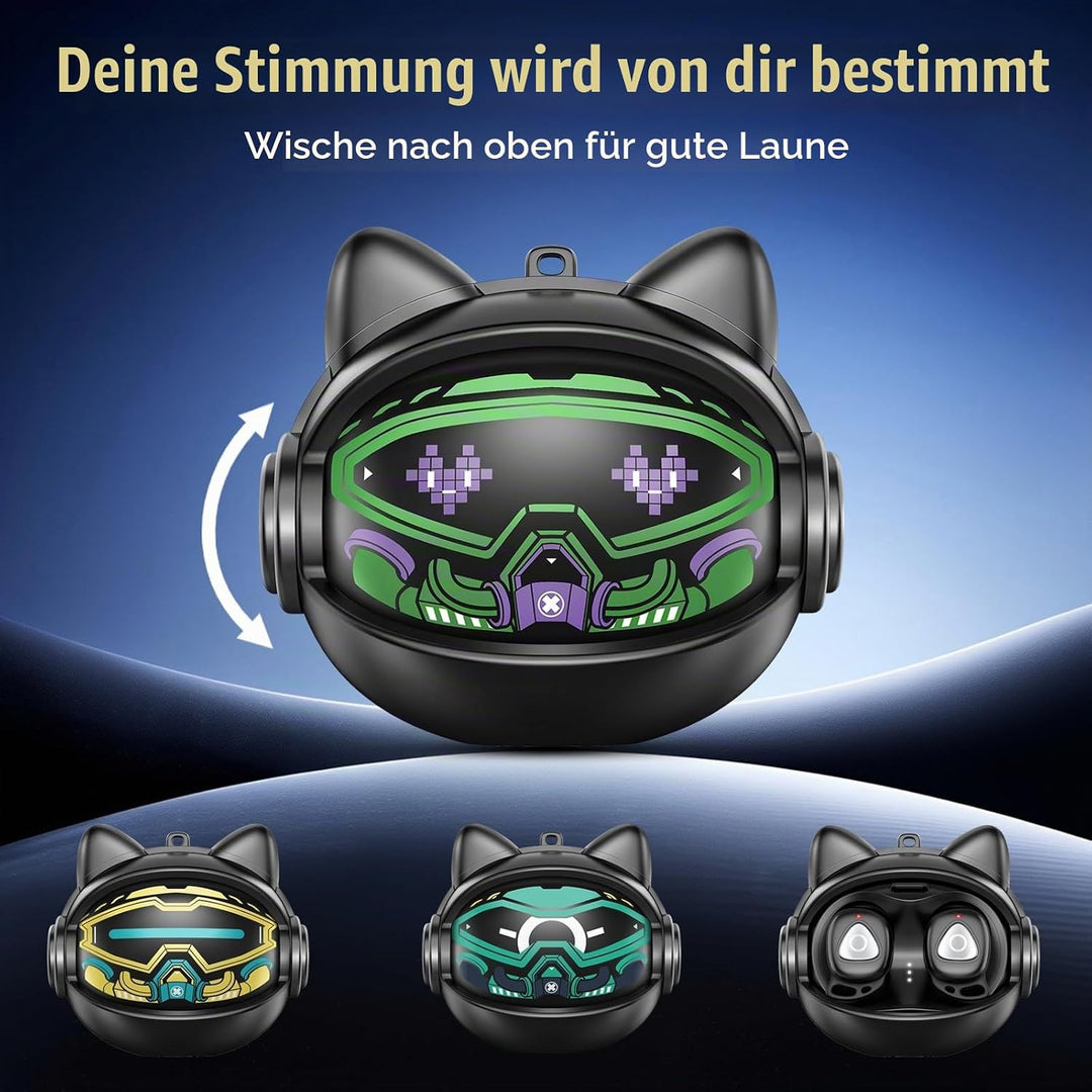 Bluetooth Kopfhörer, 2026 In Ear Kopfhörer Kabellos Bluetooth 5.4 mit 4 ENC Noise Cancelling Mic, St