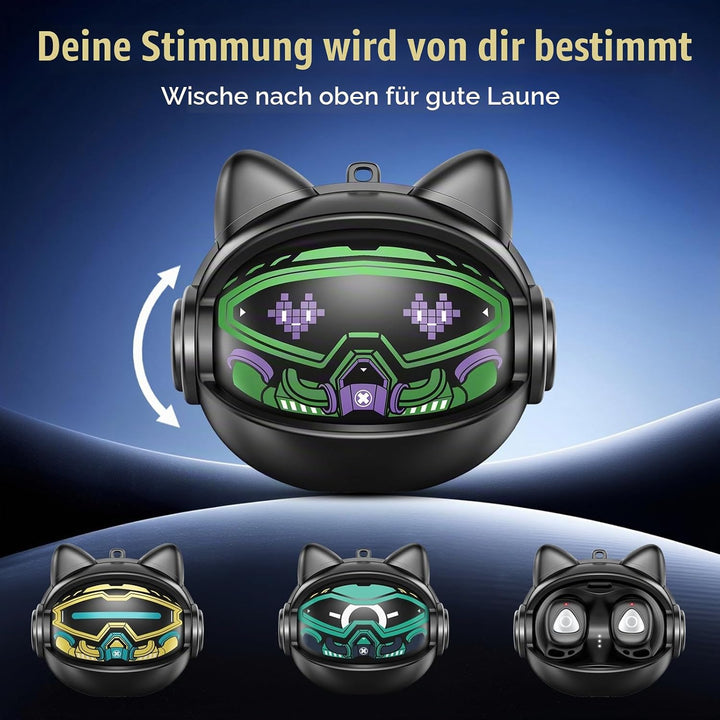 Bluetooth Kopfhörer, 2026 In Ear Kopfhörer Kabellos Bluetooth 5.4 mit 4 ENC Noise Cancelling Mic, St