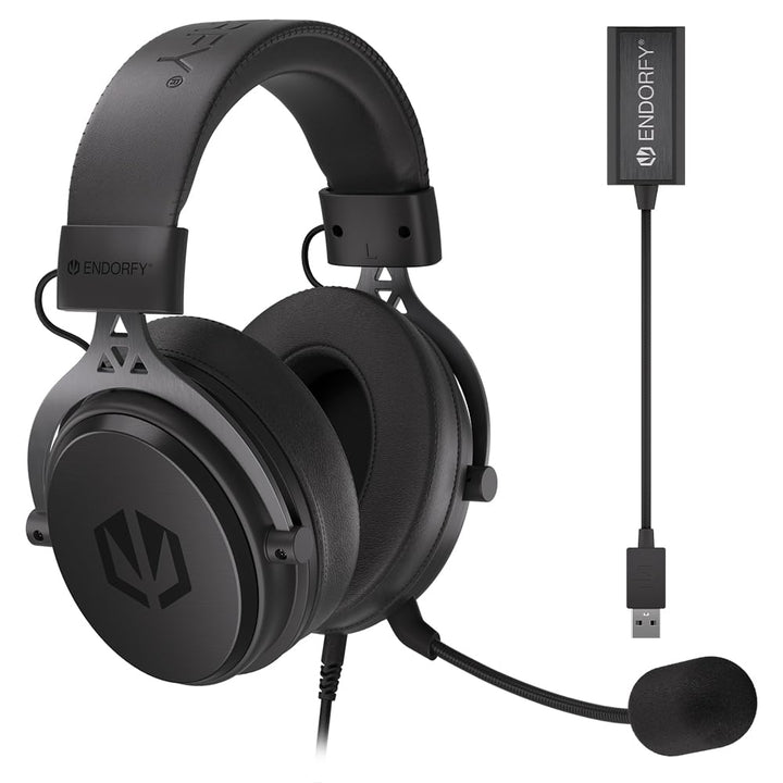 ENDORFY VIRO Plus USB Headset Wired Head-Band Music/Everyday Black Schwarz