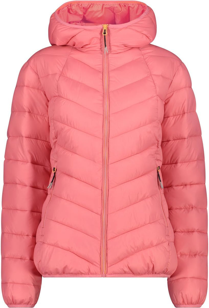 CMP Damen Damenjacke mit Fester Kapuze Wattierte Jacke M Angeln, M Angeln
