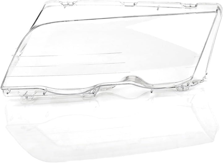 LST 2x Scheinwerferglas Streuscheibe Halogen Xenon links rechts Set kompatibel mit BMW 3er E46 Limou