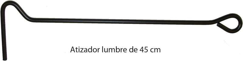IMEX El Zorro 10030 – Lot de 4 pièces pour cheminée (70 cm)