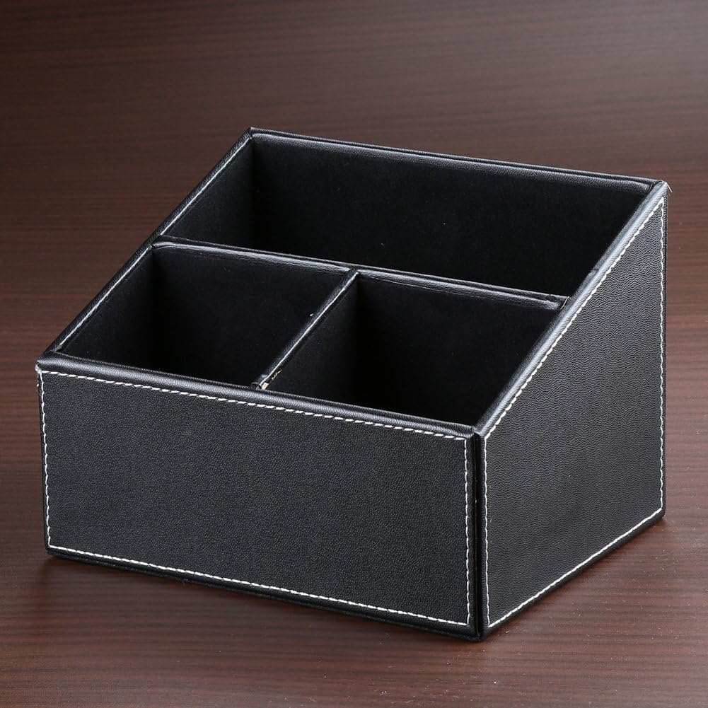 KINGFOM™ Fernbedienungshalter (Schwarz), Schwarz