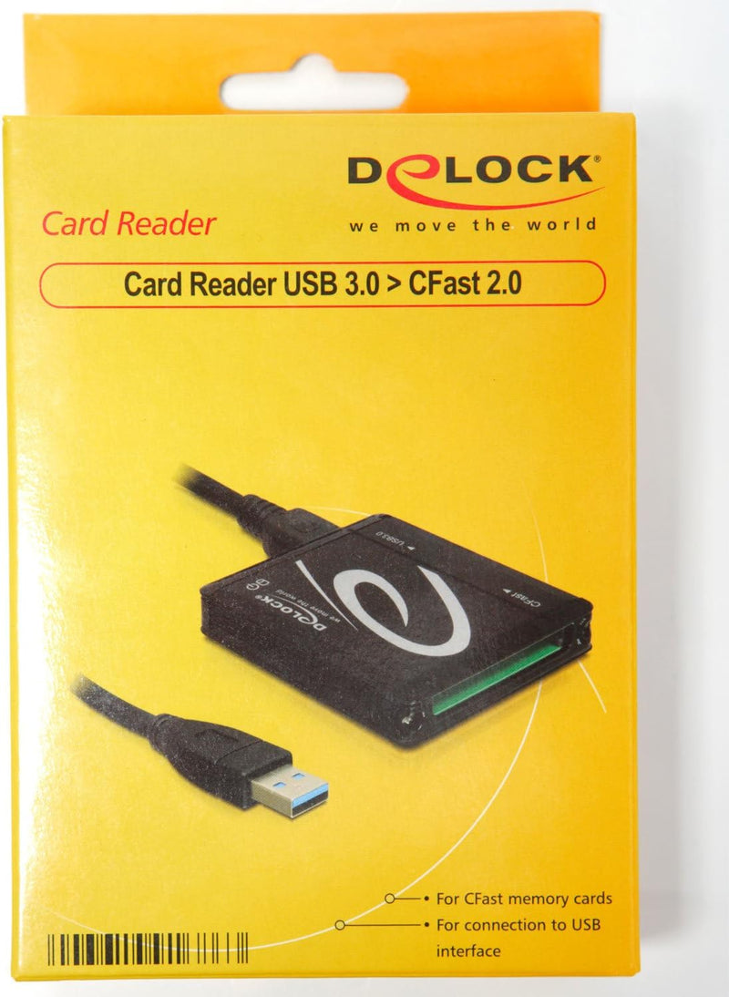 DeLock USB 3.0 CFast 2.0 Card Reader / Kartenleser
