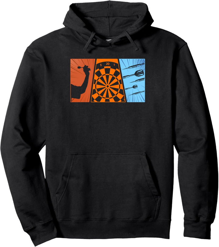 Darts Dartspieler Dart Pullover Hoodie