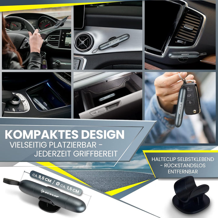 Dunlop Automotive Gurtschneider Notfallhammer-Marken Notfall Hammer mit Testglas zum Üben-Zerstört i