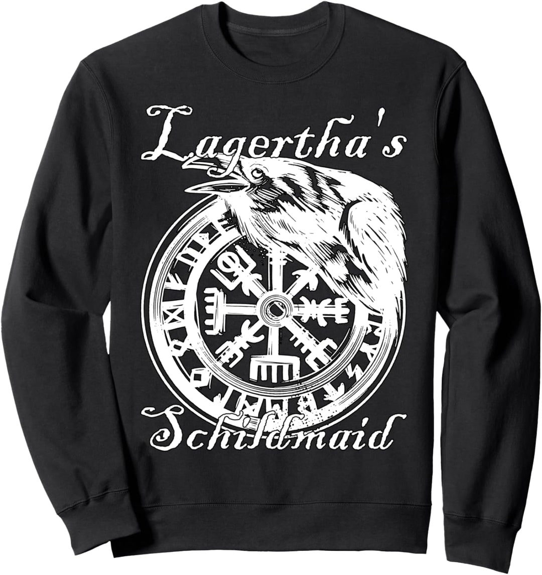 Wikinger Lagertha Schildmaid Kompass Sweatshirt
