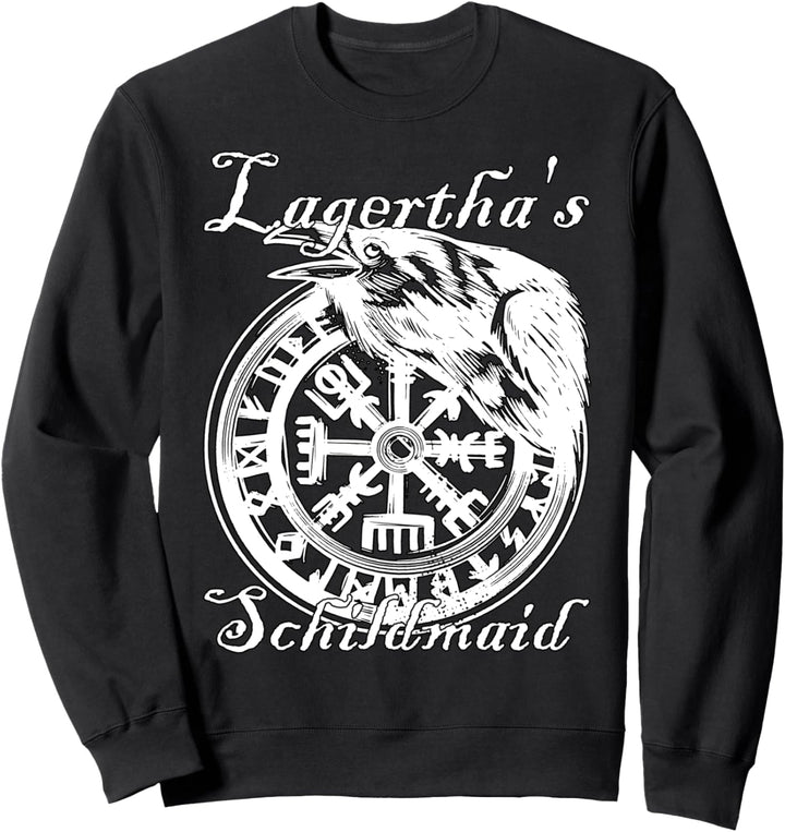 Wikinger Lagertha Schildmaid Kompass Sweatshirt