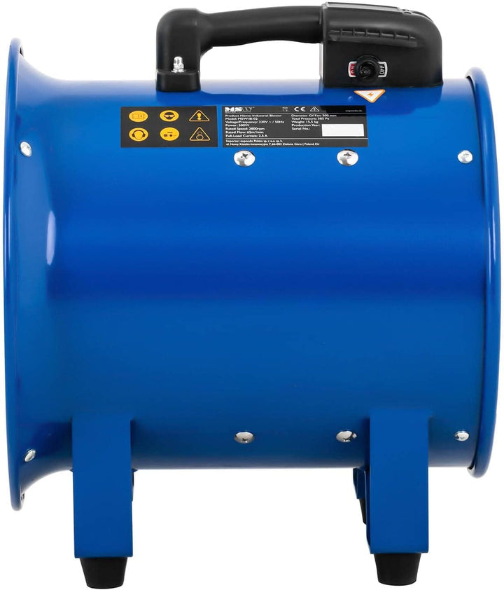 MSW Bauventilator Axialventilator Baulüfter Axialgebläse 2800U/min 3900m³/h Ø 300 mm