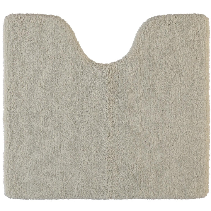 Rhomtuft Badteppiche Square Stone - 320 Toilettenvorlage mit Ausschnitt 55x60 cm, Toilettenvorlage m