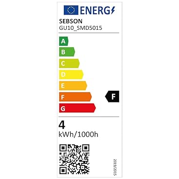 SEBSON LED Lampe GU10 warmweiss 3,5W, ersetzt 30W Halogen, 300 Lumen, GU10 LED Strahler 230V, LED Le