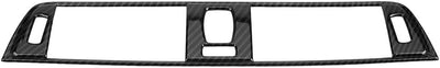 Auto Klimaanlagen Rahmen Cover Trim, Fydun Carbon Fiber Style Console Air Conditioning Vent Covers T