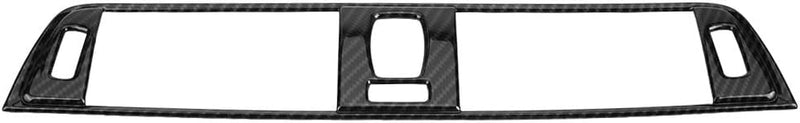 Auto Klimaanlagen Rahmen Cover Trim, Fydun Carbon Fiber Style Console Air Conditioning Vent Covers T