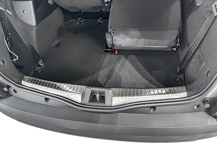 RECAMBO Ladekantenschutz Edelstahl kompatibel für Dacia Jogger | BJ ab 2021 - Hochglanz poliert, Chr