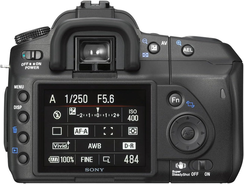 Sony DSLR-A200K SLR-Digitalkamera (10 Megapixel, BIONZ Bildprozessor) inkl. 18-70 mm Objektiv