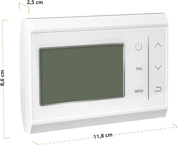 868MHz Funk-Thermostat/Raumregler Set, Sender mit Batteriebetrieb (2X AAA), Tuya Smart App für Smart