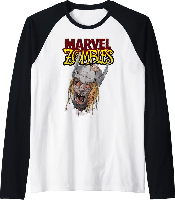 Marvel Zombies Thor Zombie Head Raglan
