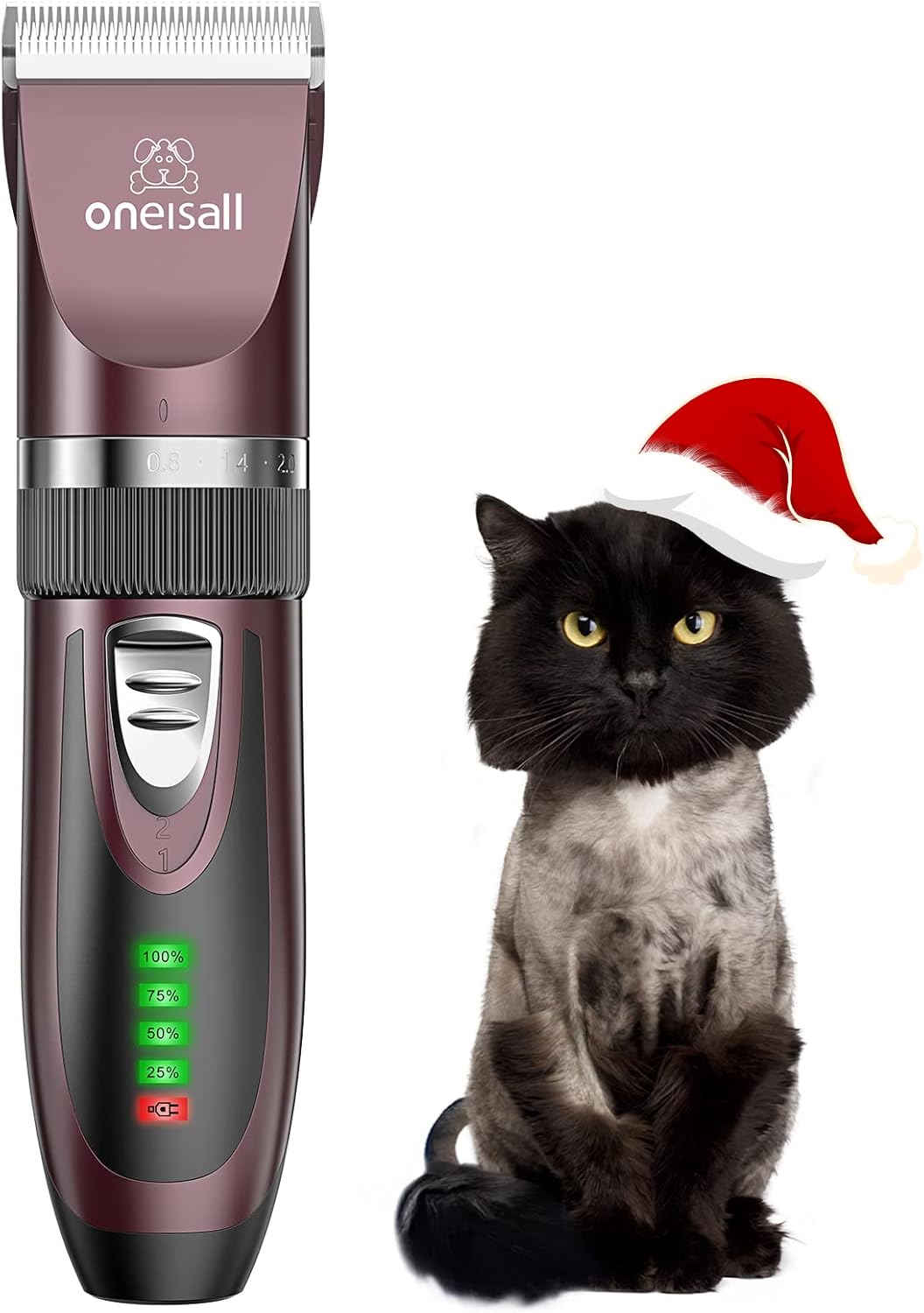 oneisall Schermaschine Katze Leise haarschneidemaschine für katzen langhaar katzenrasierer für langh