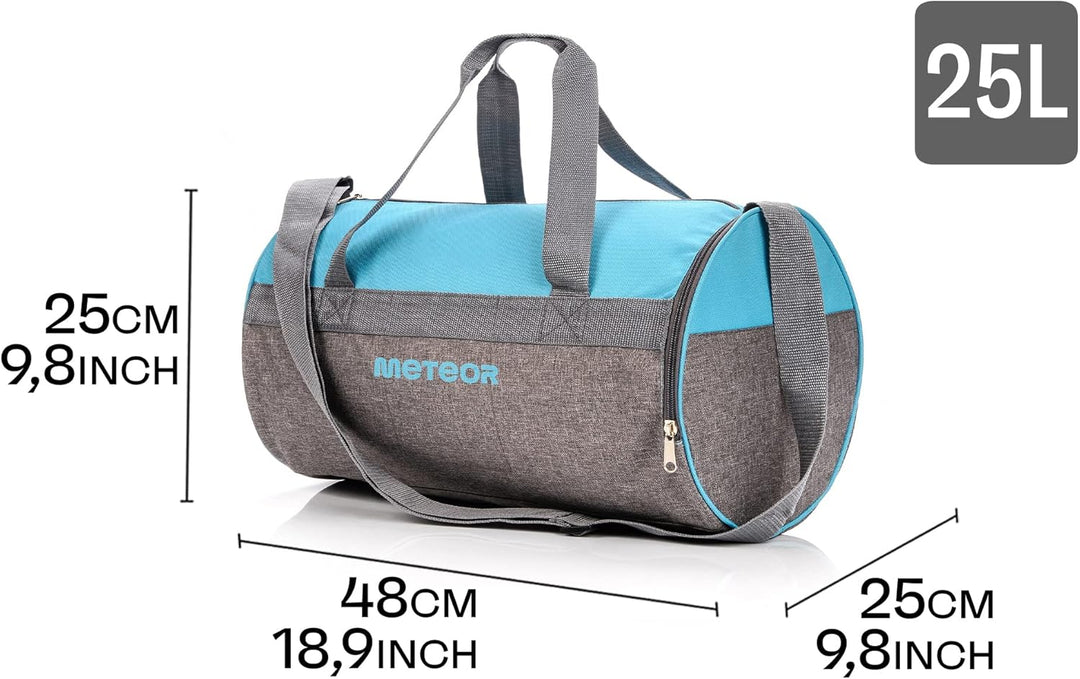 Sporttasche, 25 l, für Damen, Herren, Kinder, Mädchen, Reisetasche, Gepäck, Duffel, Fitness, Fitness